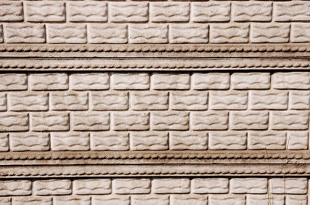 istock pattern of decorative slate stone wall surface, brick fence background 485862922
