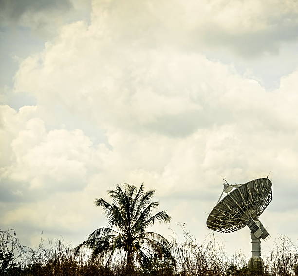 Duże Antena satelitarna – zdjęcie