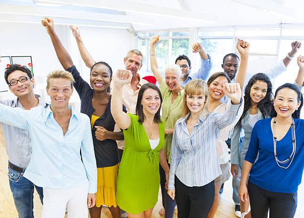 istock Successful Business People Celebrating 485864379