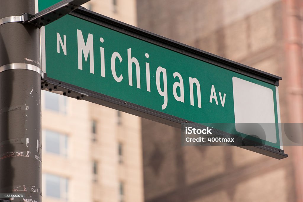 Avenida Michigan - Royalty-free Chicago - Illinois Foto de stock
