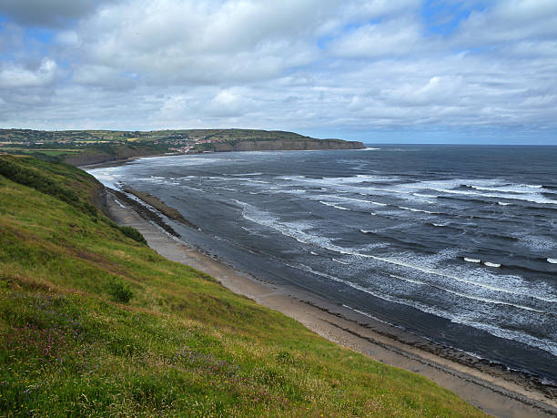 istock Robin Hoods Bay from Ravenscar 485866262