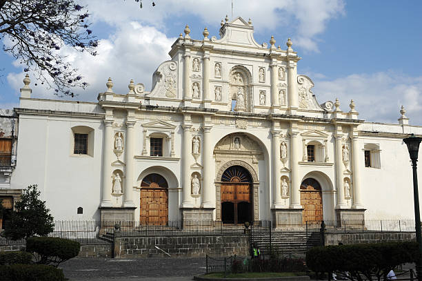 istock The cathedral of Antigua 485868397