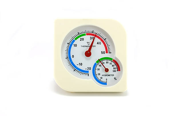 온도계 및 습도계 장치 - thermometer hygrometer work tool accuracy 뉴스 사진 이미지