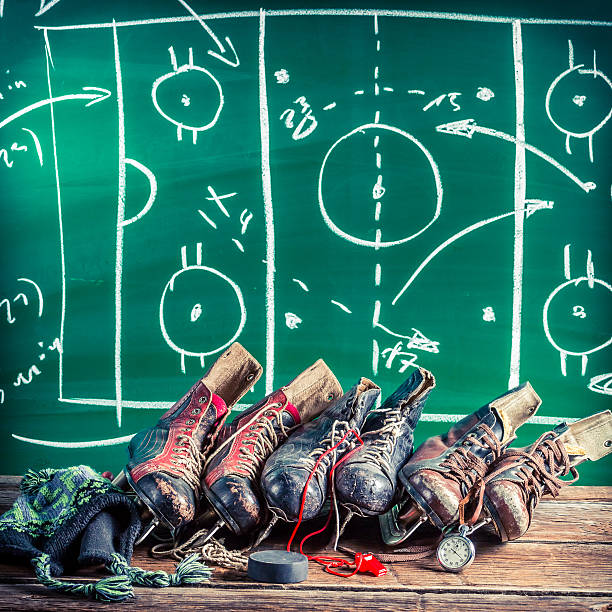 istock Planning to win in ice hockey matches 485871582