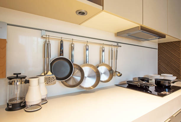 istock Closeup of kitchen room design 485872094