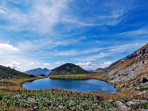 istock Italy, alps orobie, lake trout 485876608