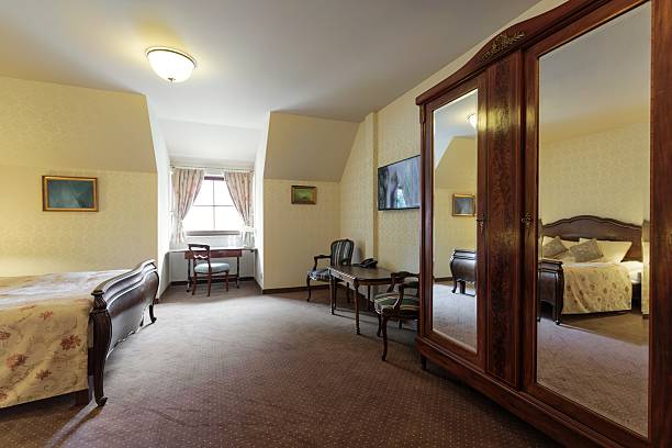 istock Luxury hotel apartment interior 485879068