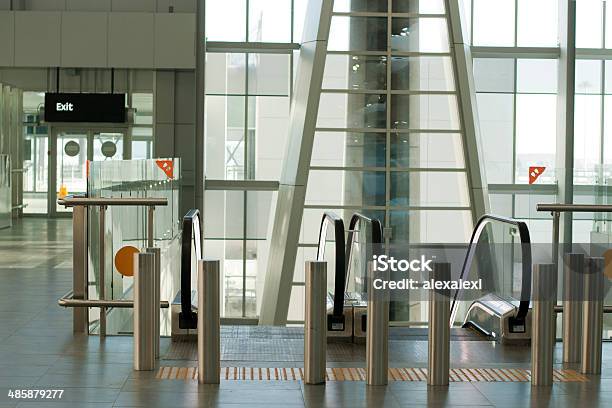 Interior Of Modern Building Stock Photo - Download Image Now - Airport, Architecture, Built Structure