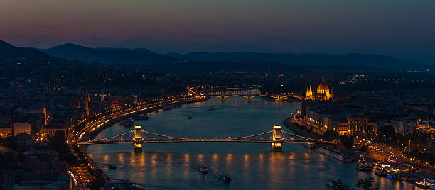 Budapest cityscape stock photo