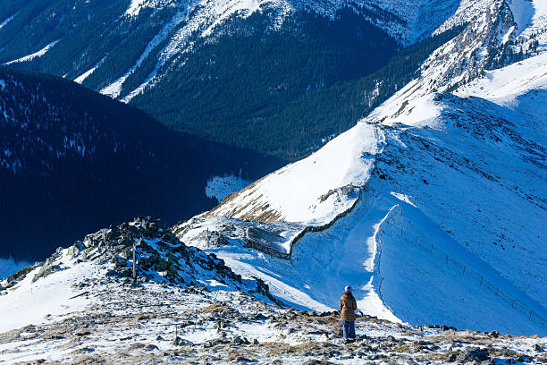 istock Kasprowy Wierch  in the Western Tatras. Winter view. 485880018