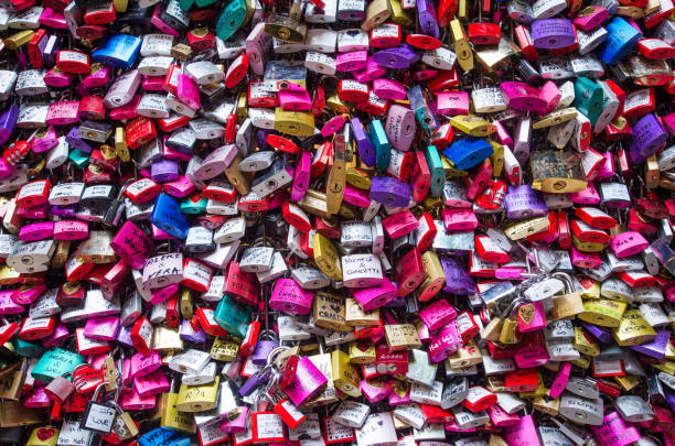 Padlocks at Juliet Capulet Home in Verona, Italy