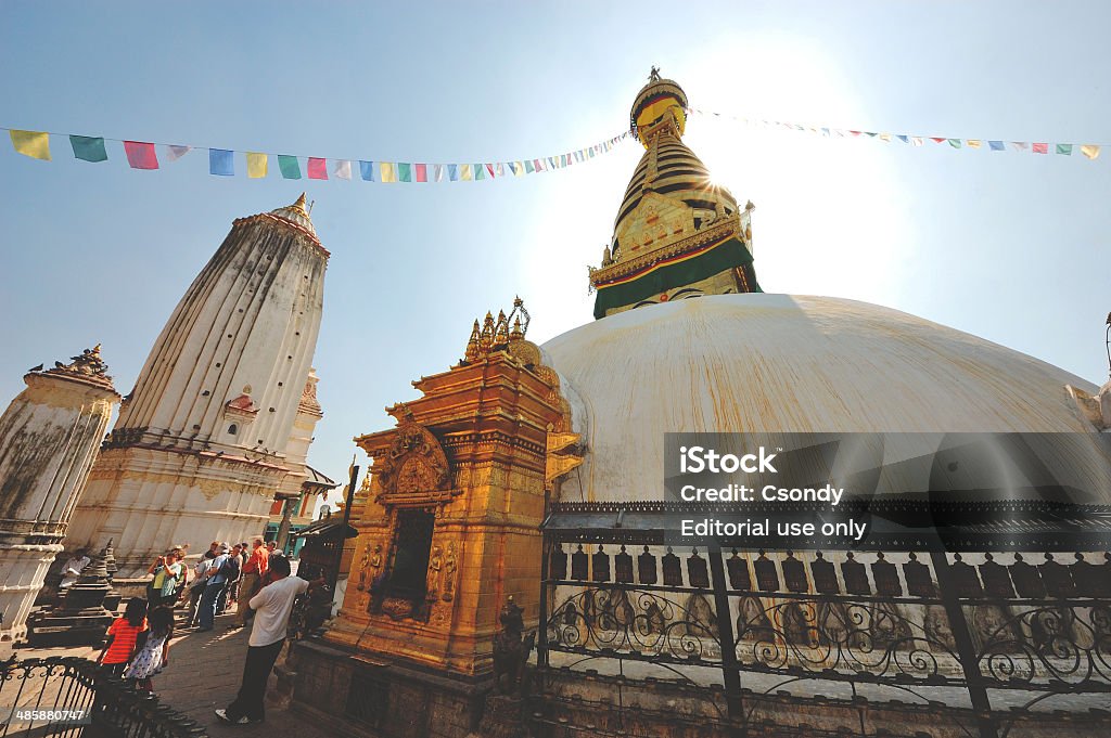 仏塔は、ネパール - アジア大陸のロイヤリティフリーストックフォト