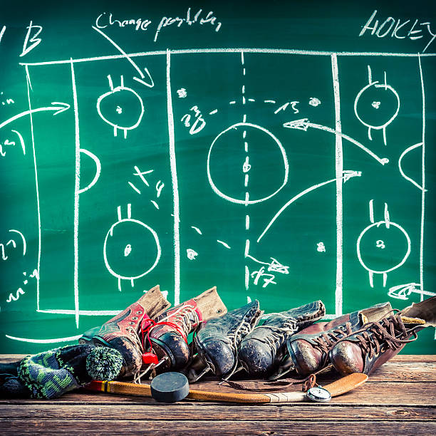 istock Planning to win in ice hockey 485883032