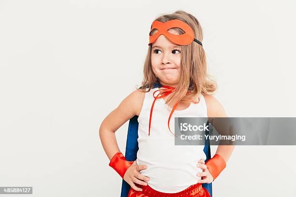 Kid Portrait Stock Photo - Download Image Now - Baby - Human Age, Superhero, Strength