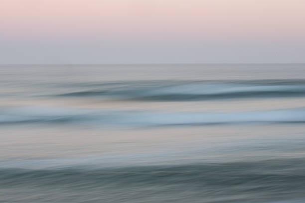 istock Abstract sunrise ocean background with blurred panning motion 485890158