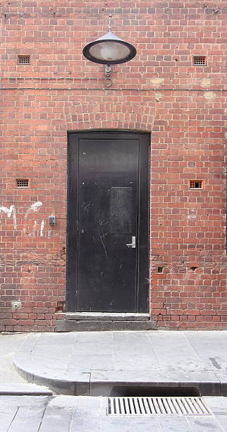 istock Old vintage lamp door. 485894564