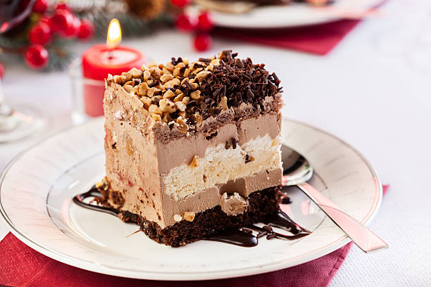 istock Piece of meringue cake 485894672