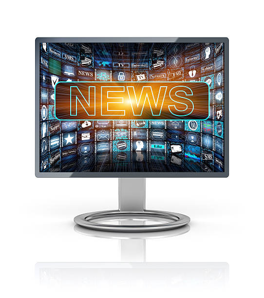 istock News media on screen 485894886