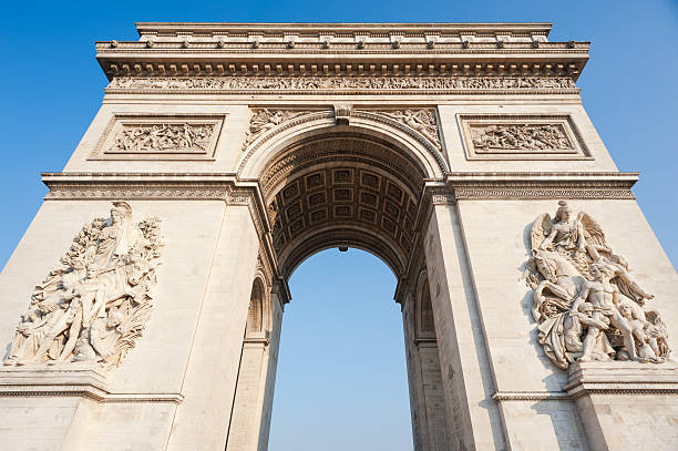 istock Paris  France Triumphal Arch 485895986