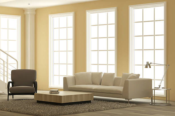 istock Elegant and comfortable living room 485896343