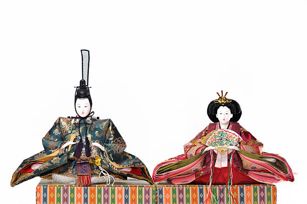 hina doll stock photo