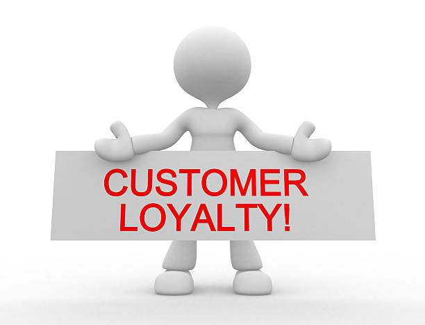 lojalność klienta! - loyalty customer marketing three dimensional shape zdjęcia i obrazy z banku zdjęć