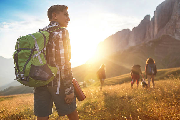 istock Adventures on the Dolomites with dog 485902382