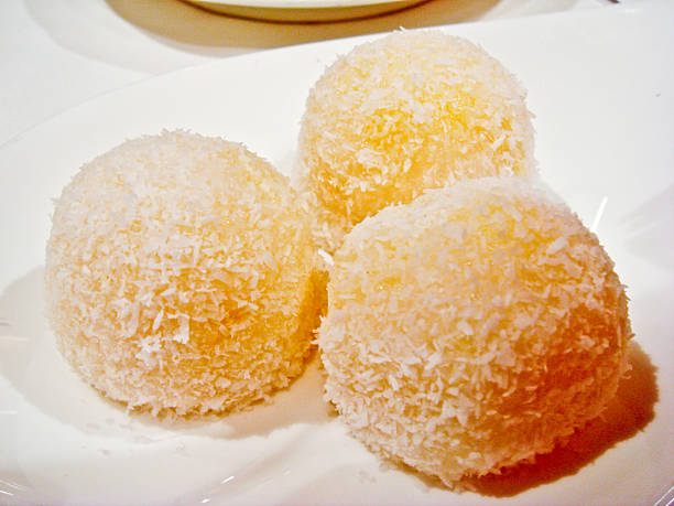 istock dimsum riceball with coconut flavour 485911124
