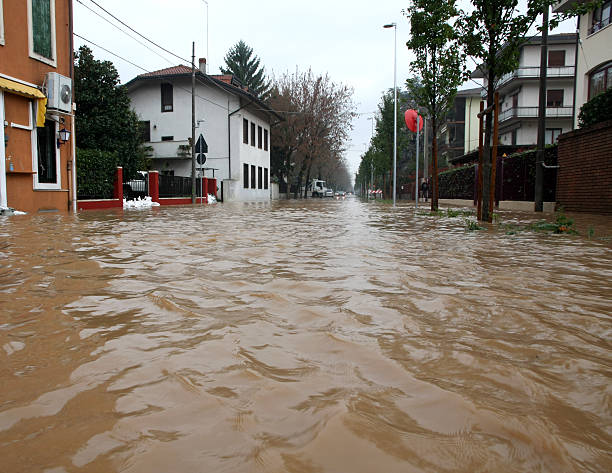 istock street flooded with mud and debris 485914015
