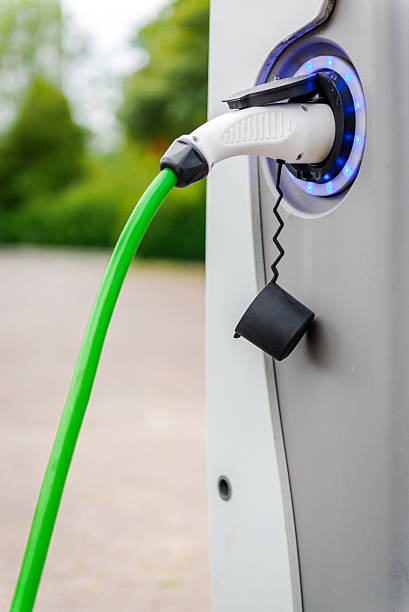 istock Electric vehicle charging station 485917244