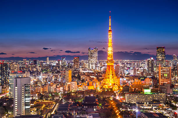 istock Tokyo Japan City Skyline 485922689