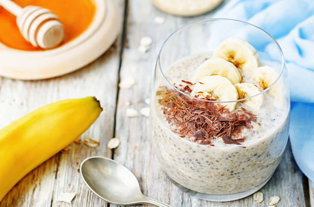 istock overnight banana oats quinoa Chia seed pudding 485922994