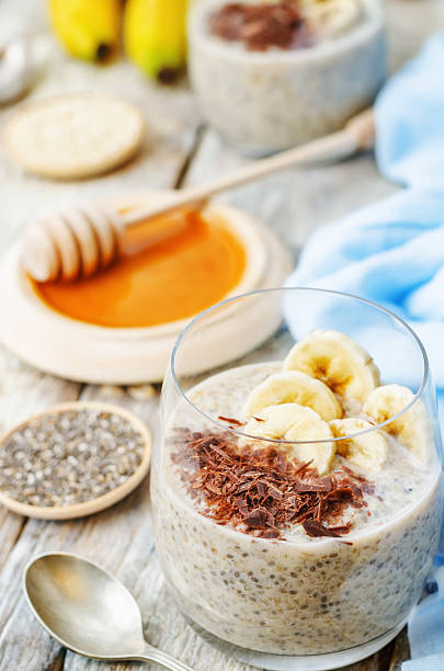 istock overnight banana oats quinoa Chia seed pudding 485923004