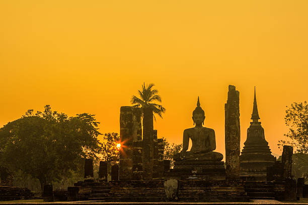 istock Buddha Statue at Wat Mahathat 485923223