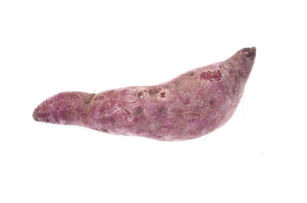istock Sweet potato isolated on white background 485924230