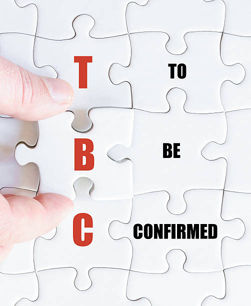 istock Last puzzle piece with Business Acronym TBC 485925066