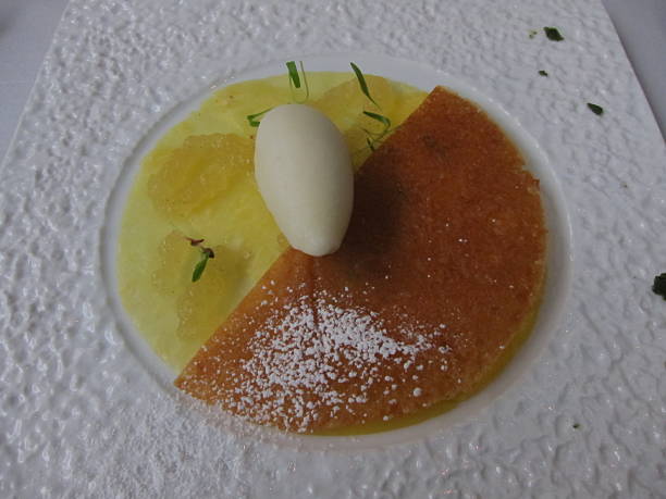 istock French Cuisine: Dessert Lemon Sorbet with Citrus Fruit and 485925537