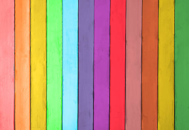 istock Colorful wooden background 485926395