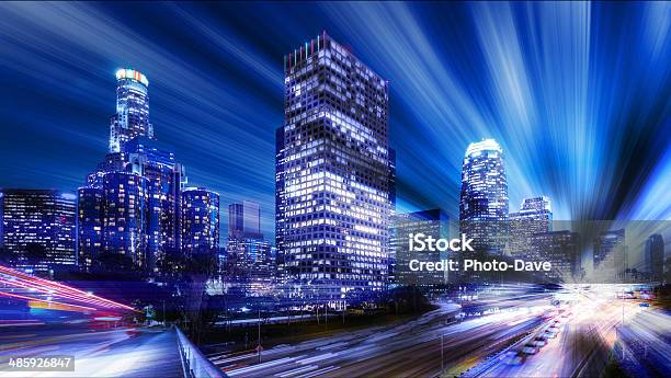 Los Angeles Stock Photo - Download Image Now - City Of Los Angeles, Downtown District, Urban Skyline