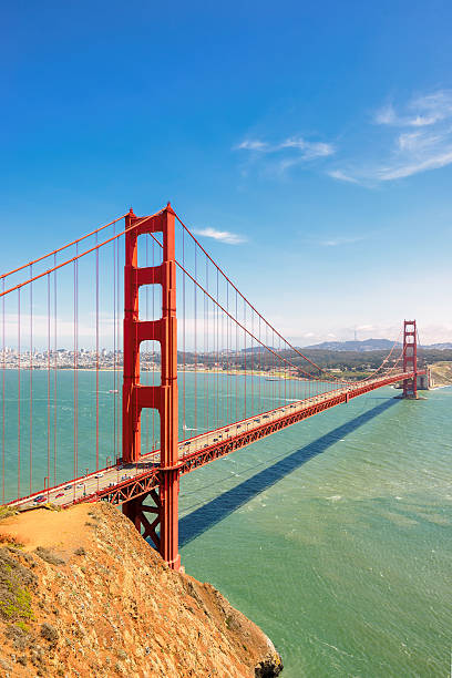 istock Golden Gate Bridge in San Francisco,  vertical. 485928520