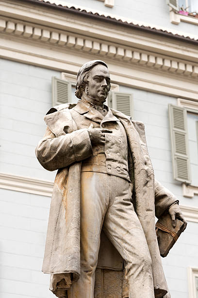 istock Monument to Vincenzo Gioberti - Turin Italy 485928672
