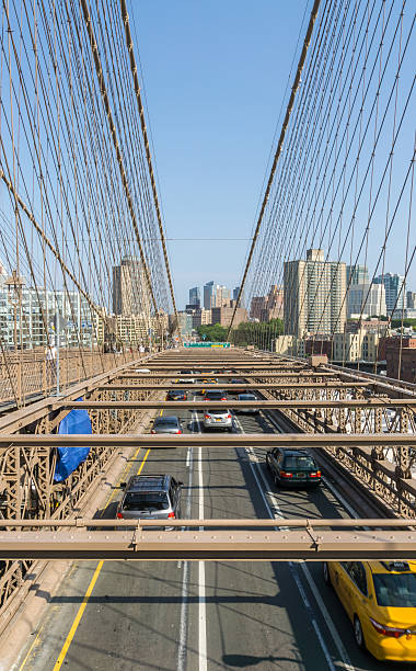 istock New York Cars on the Brooklyn Bridge 485934730