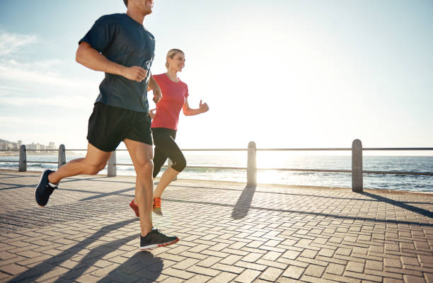 istock The couple that runs together… stays together 485935894