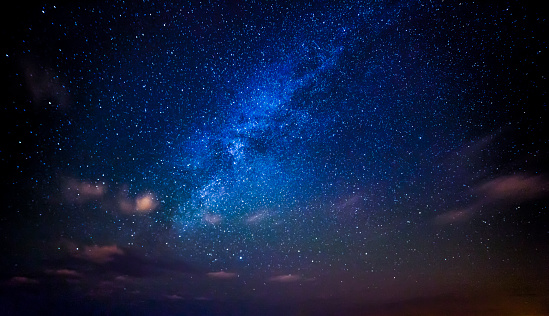 Wide angle view of the Milky Way