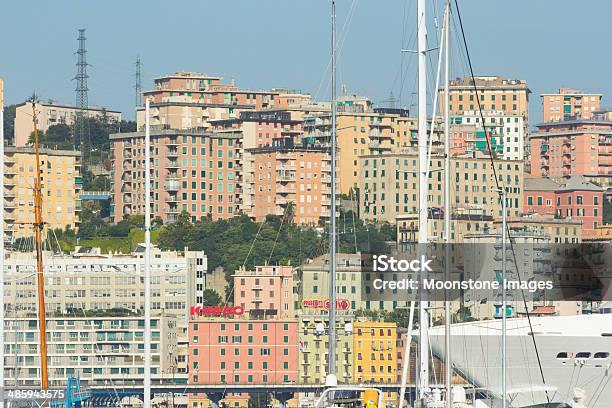 Porto Antico In Genua Italien Stockfoto und mehr Bilder von Anlegestelle - Anlegestelle, Bootssteg, Europa - Kontinent