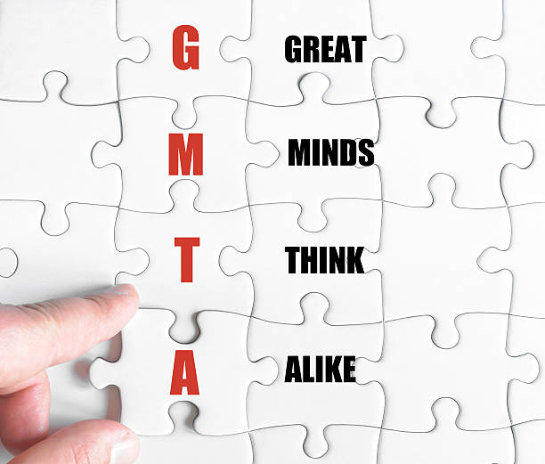istock Last puzzle piece with Business Acronym GMTA 485943618