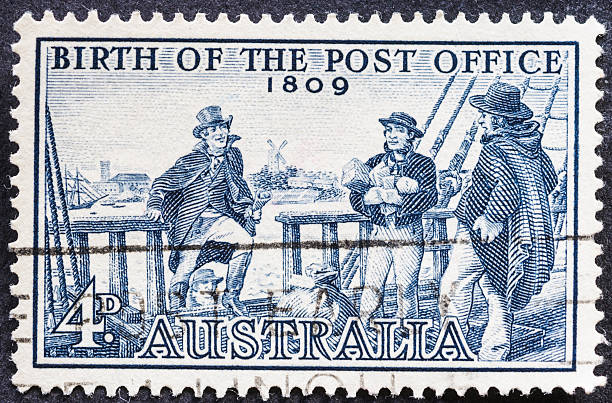 istock Birth of the post office (1809) 485944327