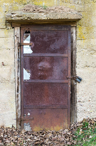 istock Old metal doors 485944711