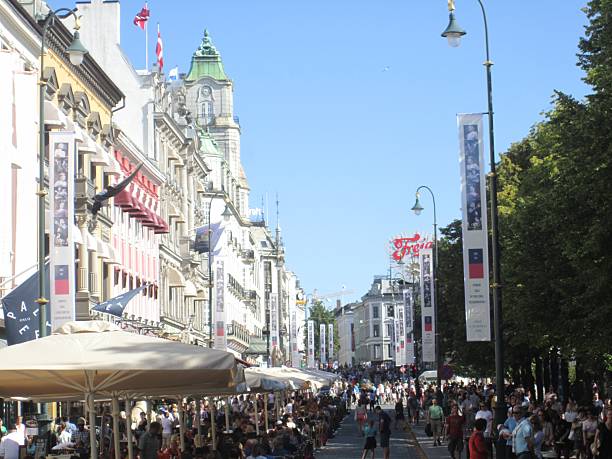 istock Karl Johans Gate, Oslo, Norway 485947220