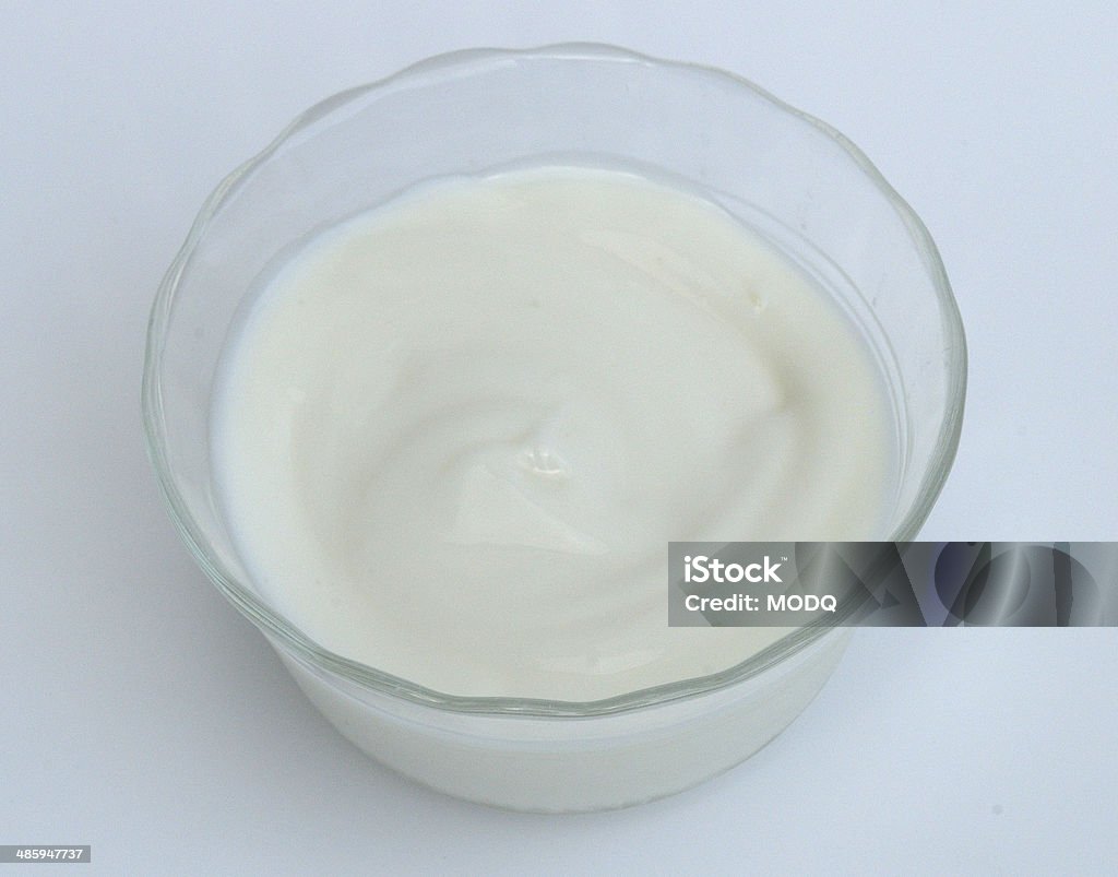Vanilla pudding in a bowl A small bowl of vanilla pudding or whatever it may look like. Blancmange Stock Photo
